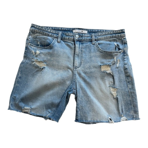 Joe’s Jeans Distressed Denim Shorts - Size 32 - Picture 1 of 7